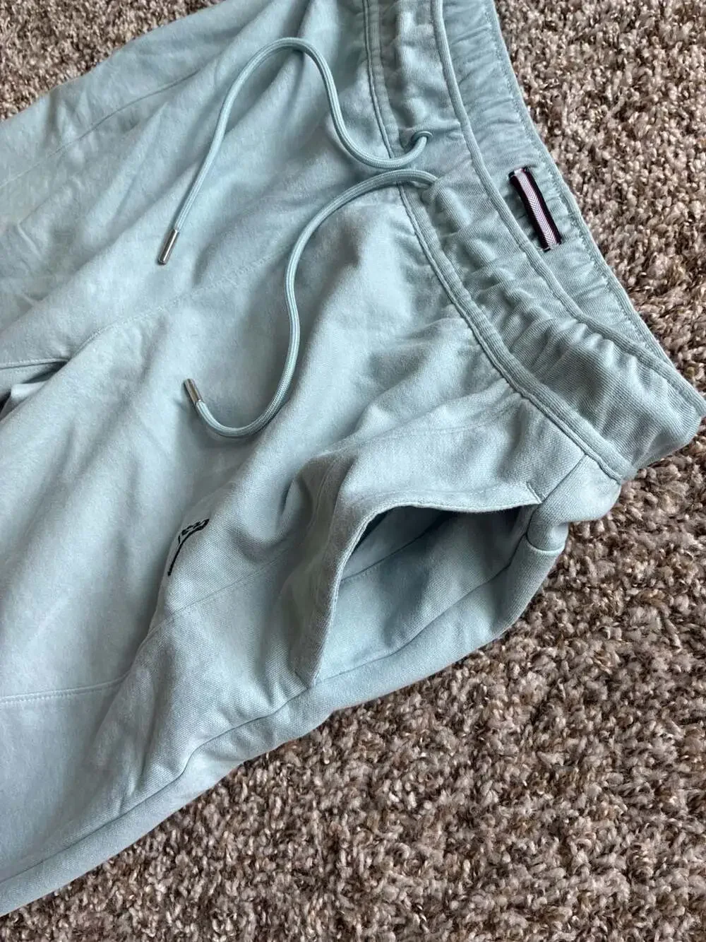 Jordan Essentials Fleece Jogger Sweatpants in Ocean Washed Teal